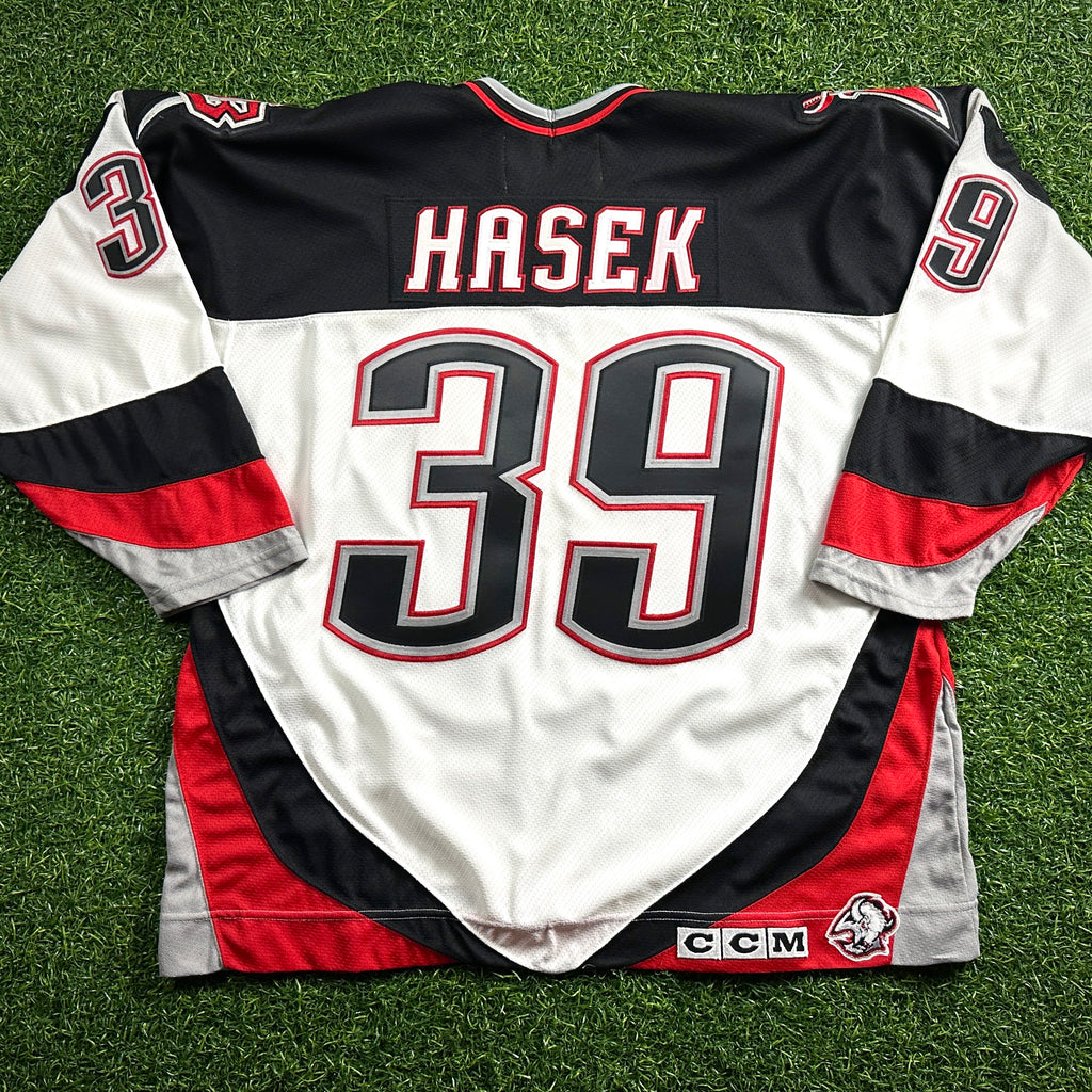 1998/99 CCM NHL Jersey Buffalo Sabres Dominik Hasek Sz. XL Stanley Cup Finals