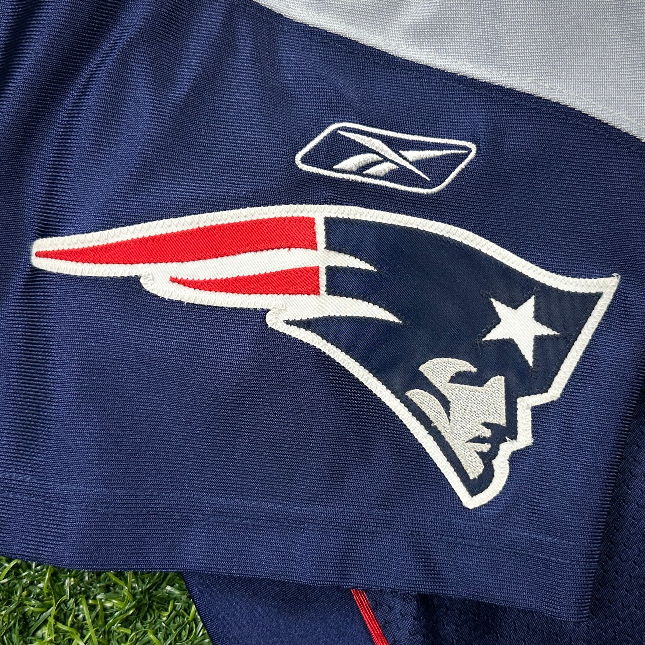 2004 Reebok NFL Authentic Jersey New England Patriots Adam Vinatieri Super Bowl XXXVIII Sz. 50