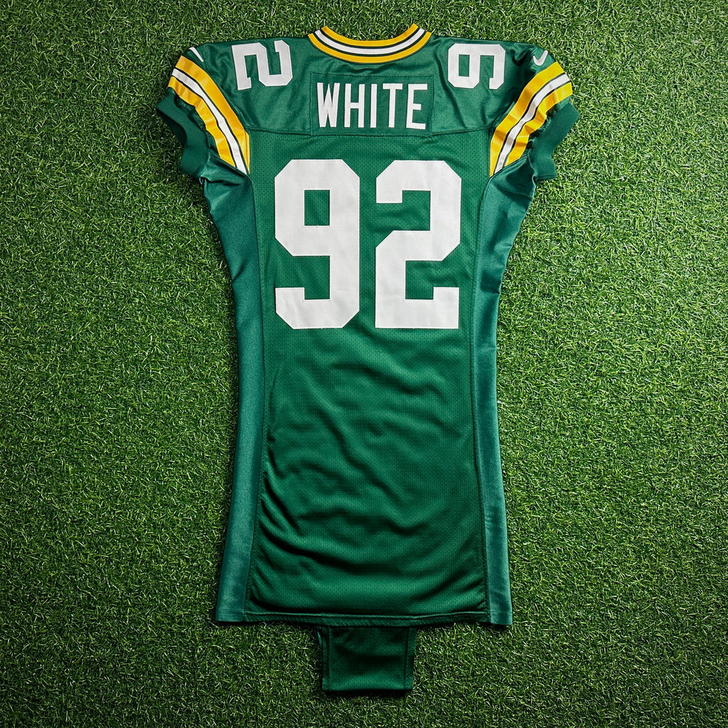 1997 Nike NFL Pro Line Team-Issued Game Jersey Green Bay Packers Reggie White Sz. 46 LINE Berlin WI