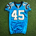 2011 Reebok NFL Game Used Worn Jersey Carolina Panthers Jerome Felton 3 Games