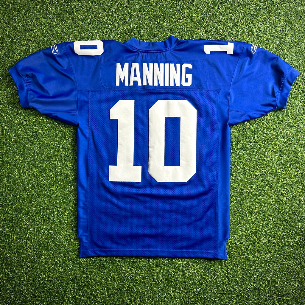 2005 Reebok NFL Authentic Jersey New York Giants Eli Manning Sz. 46 Vintage