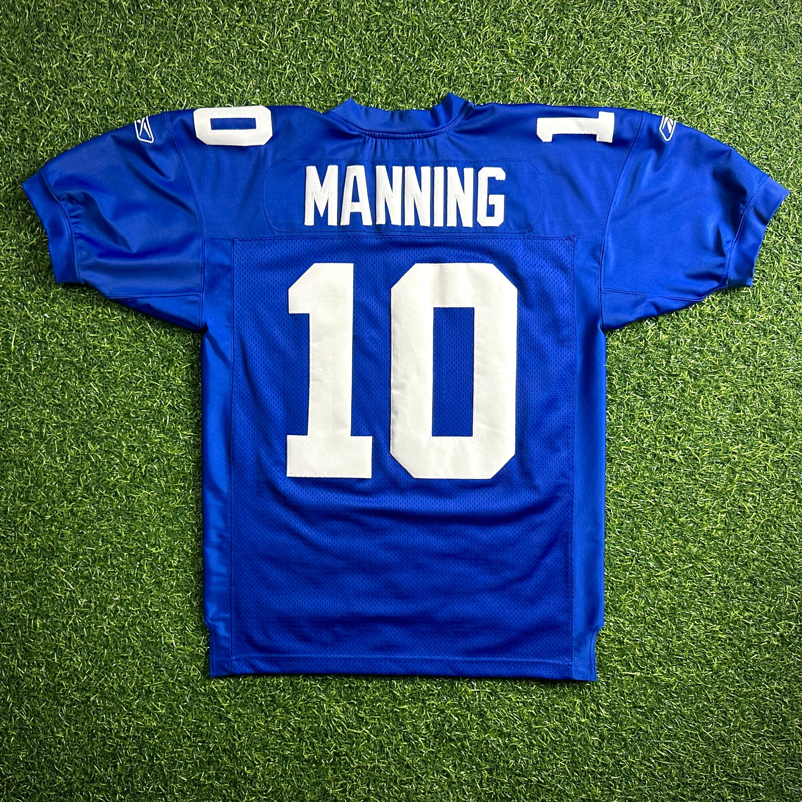 2005 Reebok NFL Authentic Jersey New York Giants Eli Manning Sz. 46 Vintage