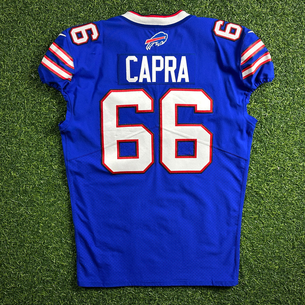 2022 Nike NFL Game-Used Jersey Buffalo Bills Jacob Capra Sz. 48 Team COA