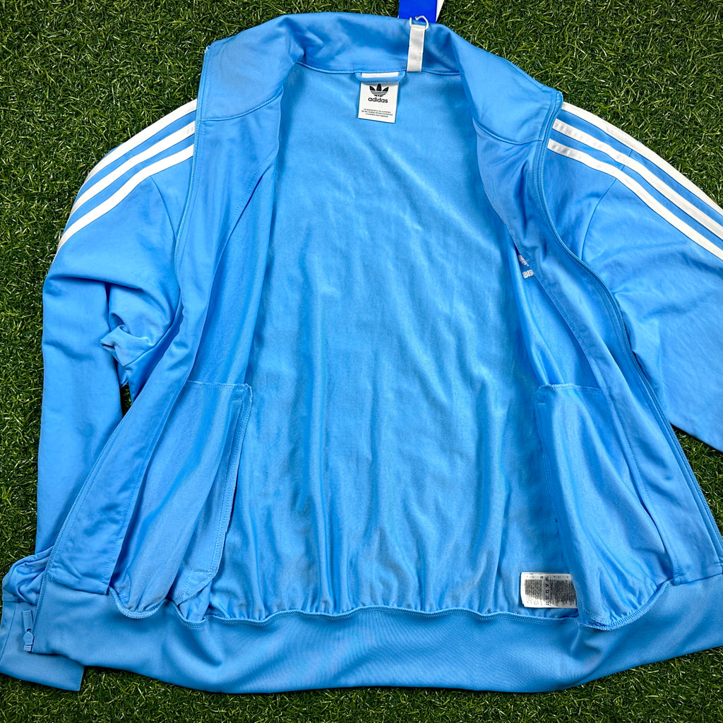 New! Adidas Firebird Track Jacket Men’s Sz. S Blue Burst Trefoil Vintage NWT