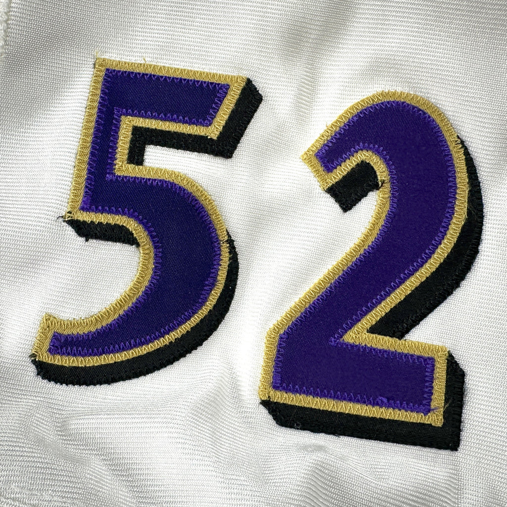 2000 Nike NFL Authentic Jersey Baltimore Ravens Ray Lewis Super Bowl XXXV SZ. 52
