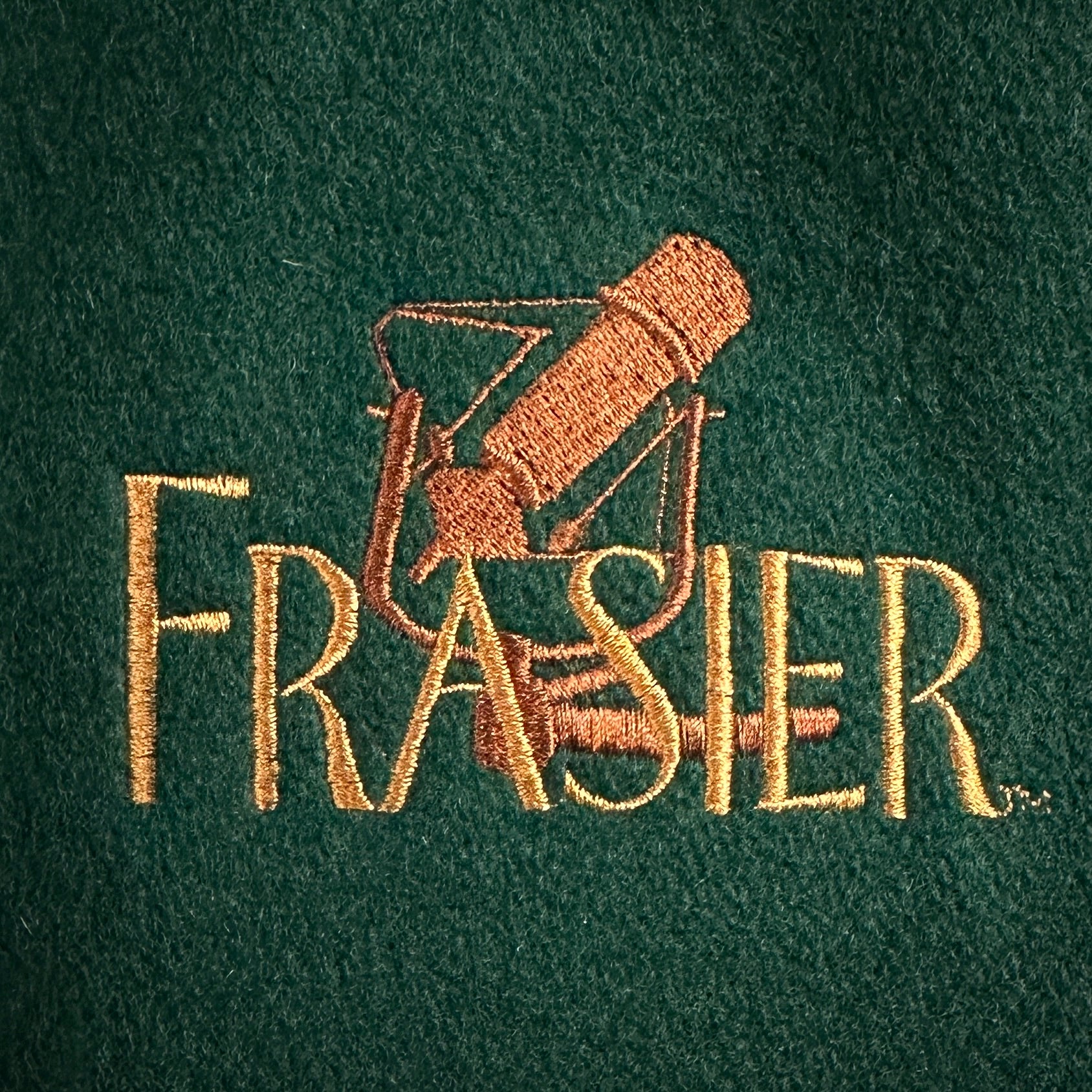 Paramount Pictures NBC Frasier Cast & Crew Jacket Sz. L 90’s Vintage Leather