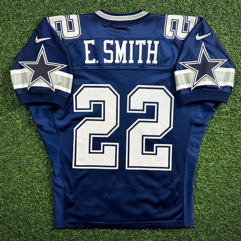 1998 Nike NFL Pro Line Authentic Jersey Dallas Cowboys Emmitt Smith Sz. 48 XL Vintage