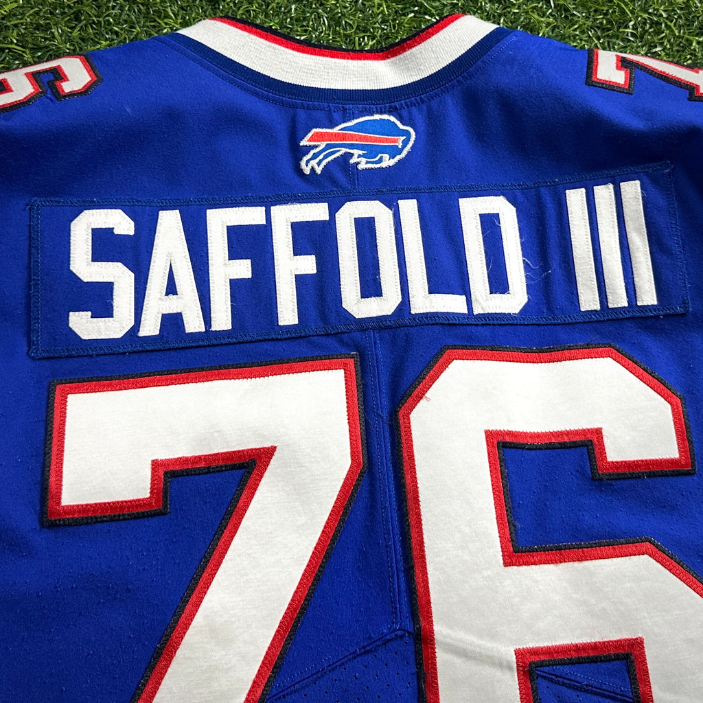 2022 Nike NFL Game-Used Jersey Buffalo Bills Rodger Saffold Sz. 46 Team COA