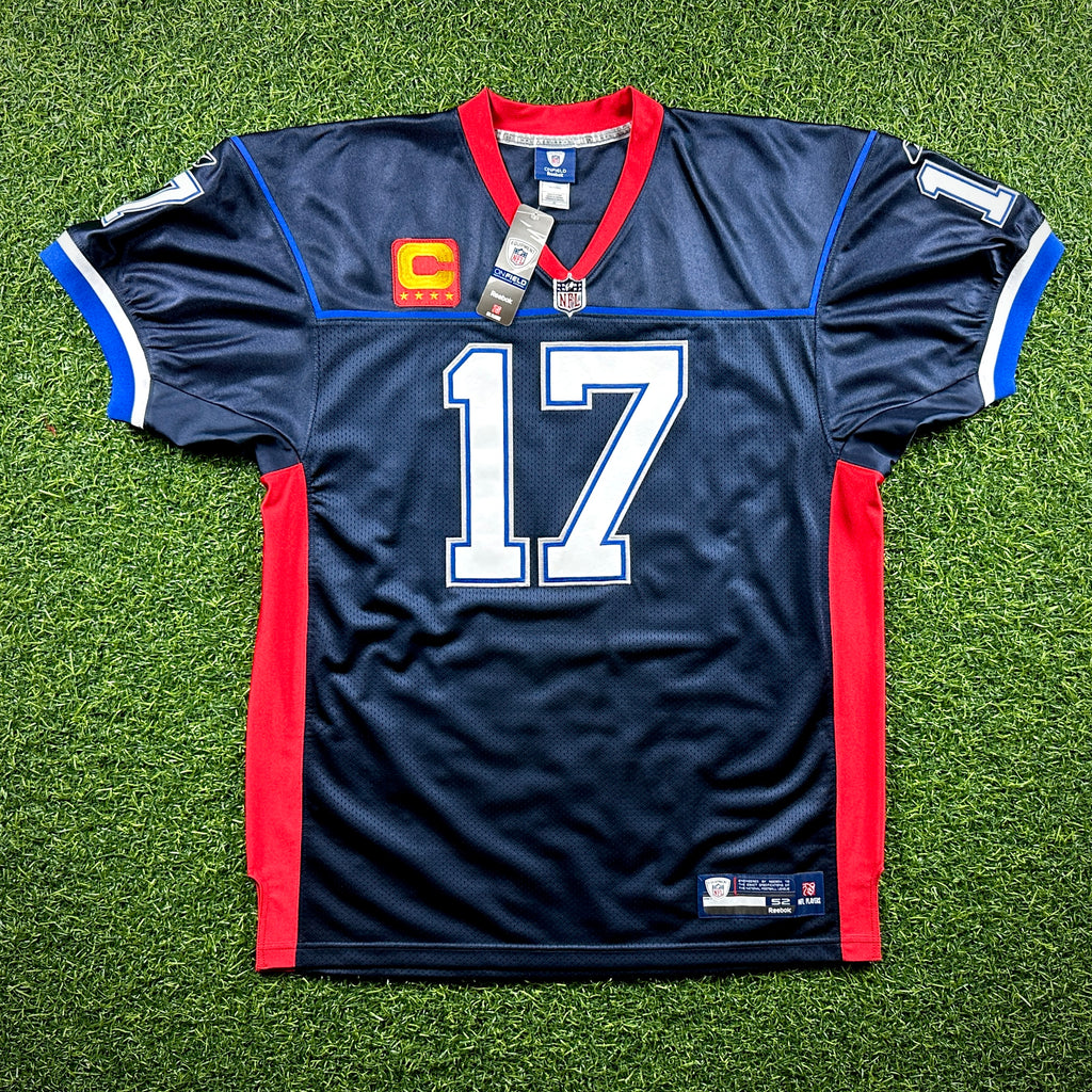 New! Reebok NFL Authentic Reverse Retro Jersey Buffalo Bills Josh Allen Sz. 52