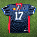 New! Reebok NFL Authentic Reverse Retro Jersey Buffalo Bills Josh Allen Sz. 52