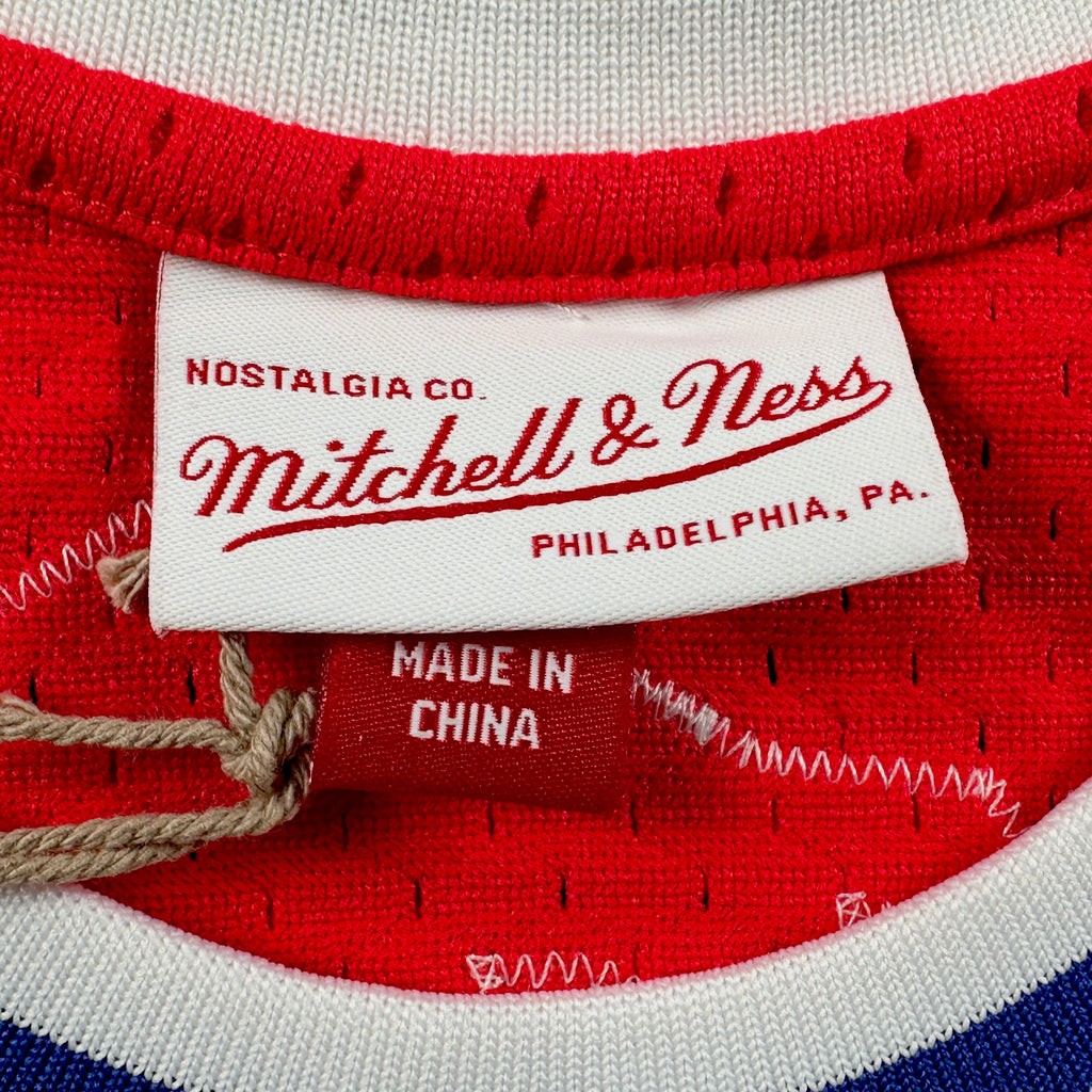 Mitchell & Ness NFL Authentic Buffalo Bills Custom Basketball Jersey Josh Allen Sz. L