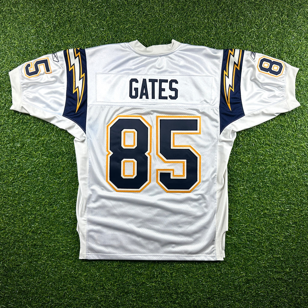 New! 2006 Reebok NFL Authentic Jersey San Diego Chargers Antonio Gates Sz. 48