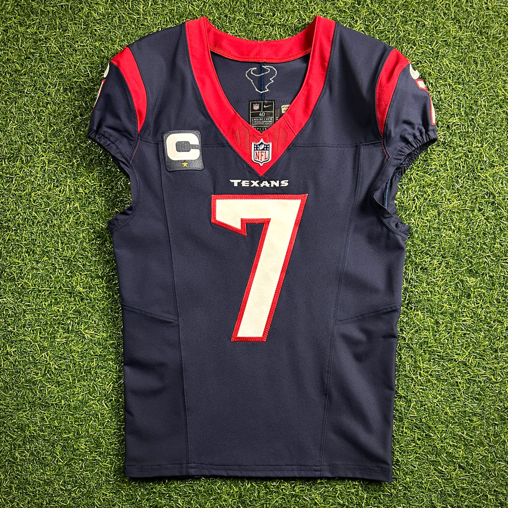2023 Nike NFL Team Issued Game Jersey Houston Texans CJ Stroud Rookie Sz. 40 COA