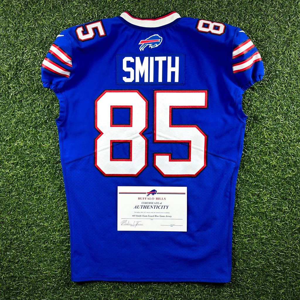 2020 Nike NFL Game-Used Jersey Buffalo Bills Lee Smith Sz. 46 Team COA