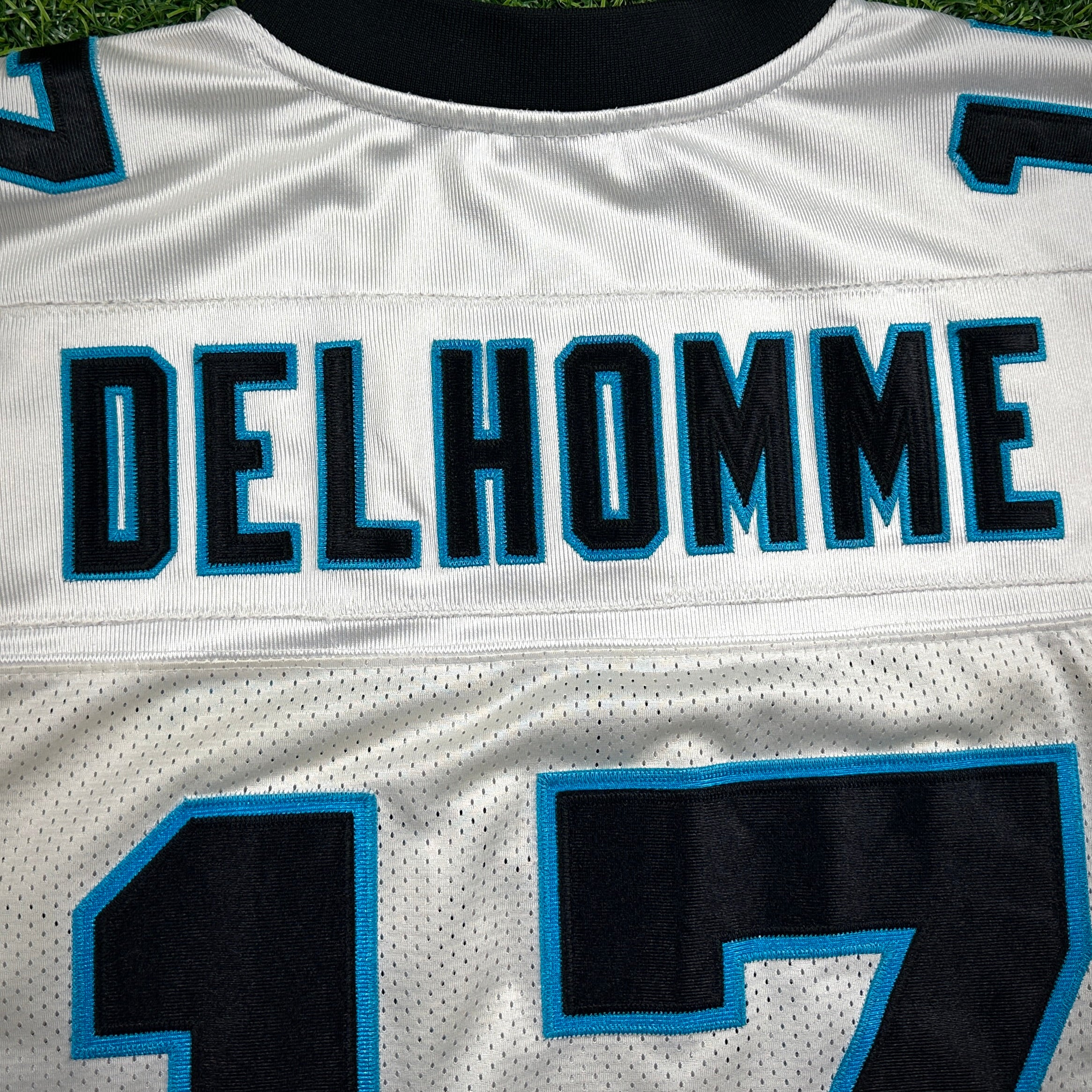 2003 Reebok NFL Authentic Jersey Carolina Panthers Jake Delhomme Sz. 48 Vintage