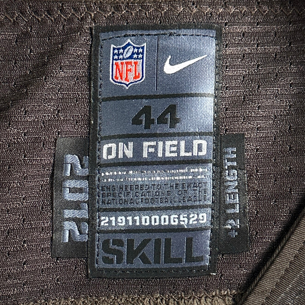 2014 Nike NFL Team Issued Jersey Cleveland Browns Johnny Manziel Autograph Rookie