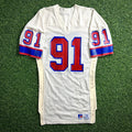 1982 Russell NFL Game-Used Jersey New England Patriots George Crump Sz. 50