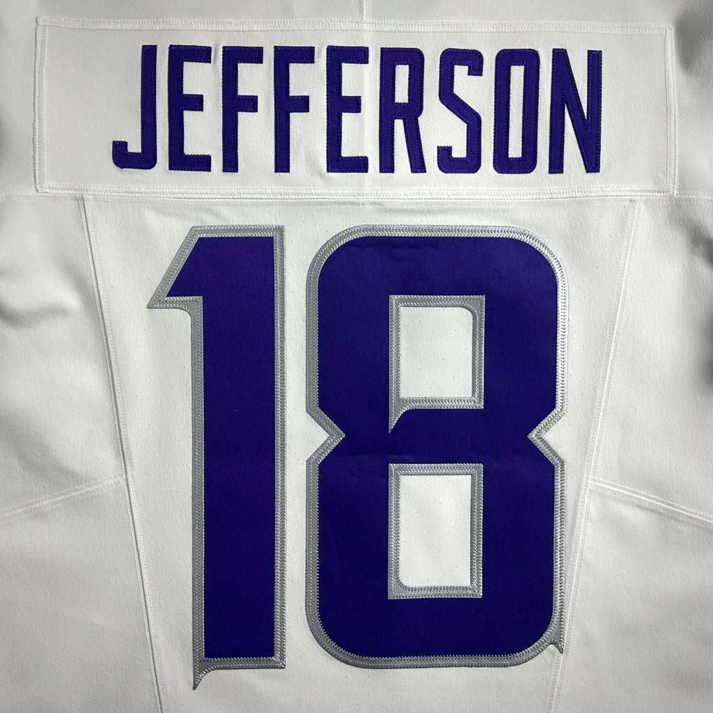 New! 2025 Nike NFL Authentic Vapor FUSE Elite Jersey Minnesota Vikings Justin Jefferson Sz. 44 Winter Warrior