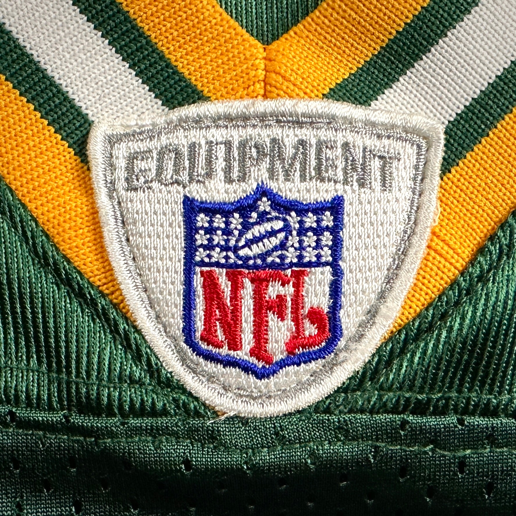 2007 Reebok NFL Authentic Jersey Green Bay Packers Brett Favre Sz. 48 Lambeau Patch