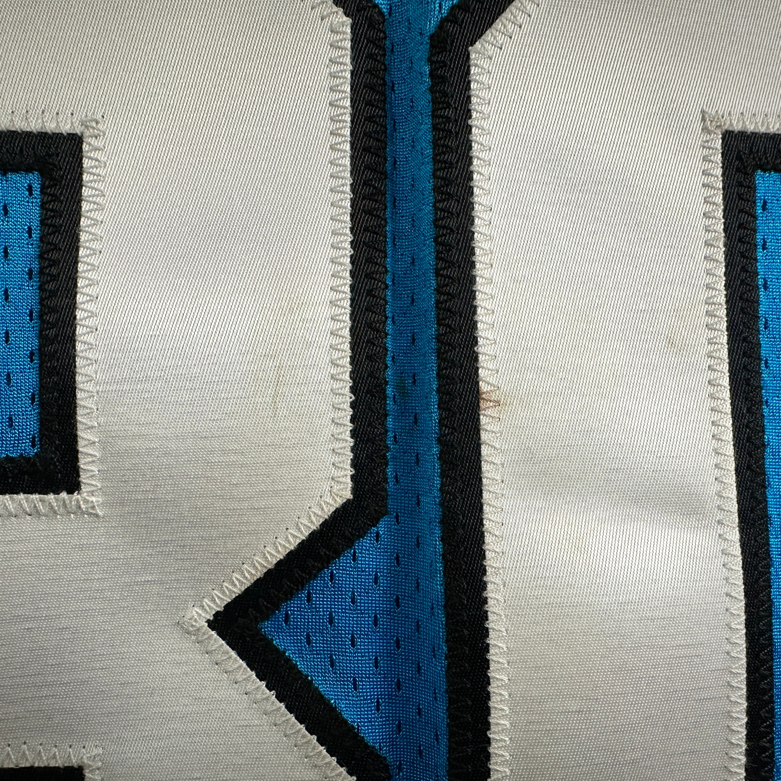 2018 Nike NFL Game Used Worn Jersey Carolina Panthers Ian Thomas Rookie Sz. 50