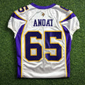 2007 Reebok NFL Team Issued Jersey Minnesota Vikings Joe Anoa’i Roman Reigns WWE