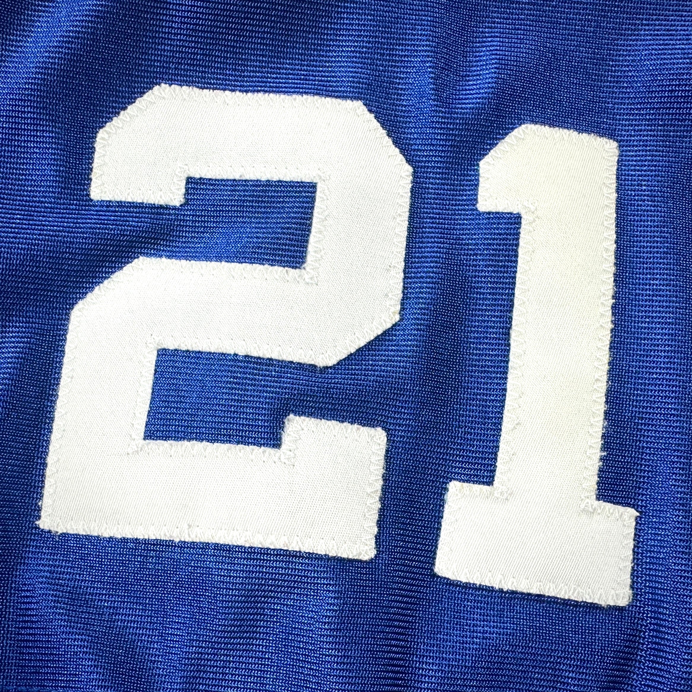 2002 Reebok NFL Authentic Jersey New York Giants Tiki Barber Sz. 52 Vintage