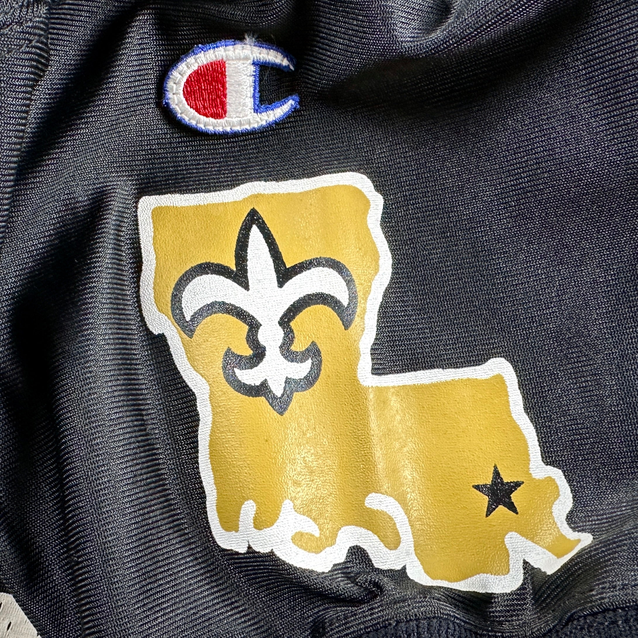 1993 Champion NFL Game Used Jersey New Orleans Saints Torrence Small Sz. 44