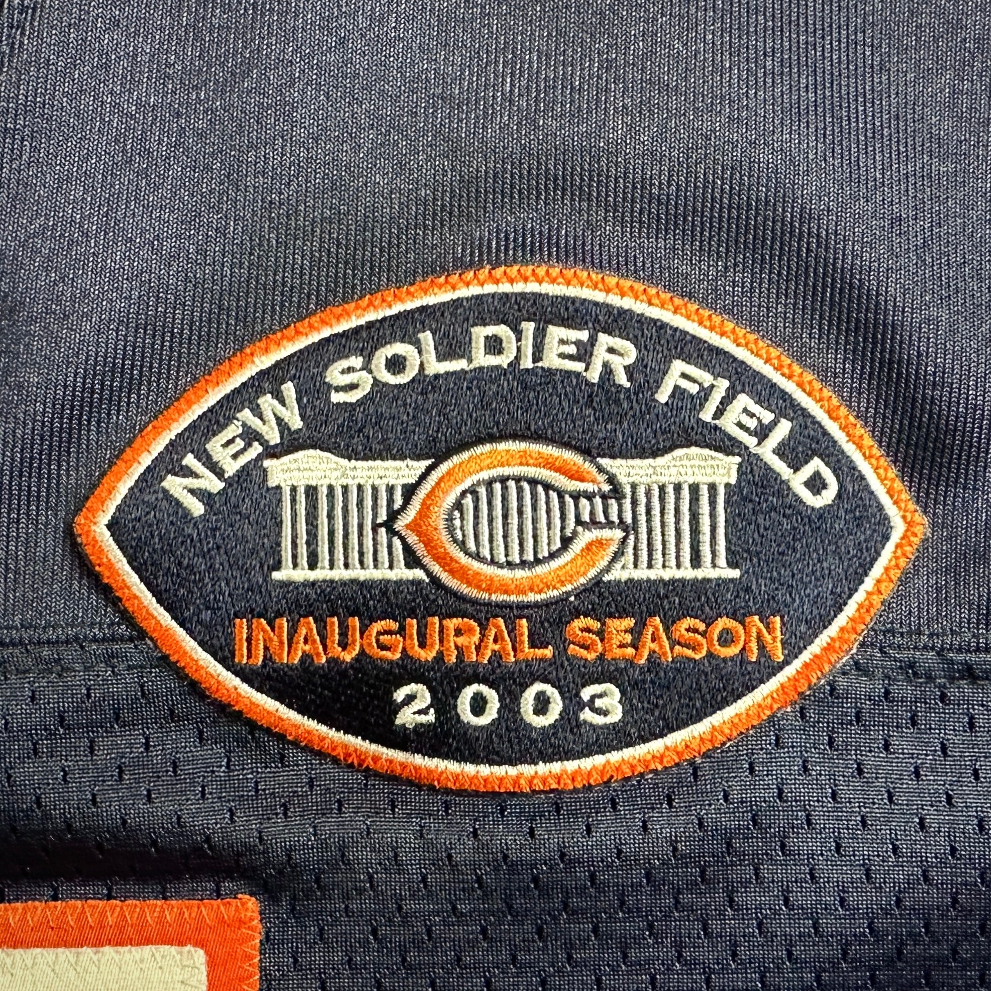 2003 Reebok NFL Authentic Jersey Chicago Bears Brian Urlacher Sz. 50 Soldier Field