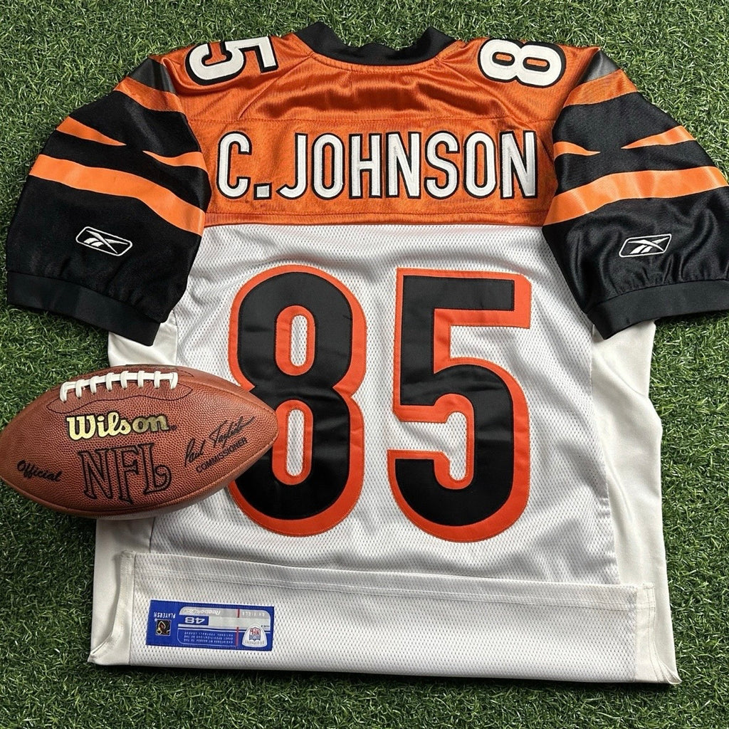 2006 Reebok NFL Jersey Cincinnati Bengals Chad Johnson Ocho Cinco Autograph 48