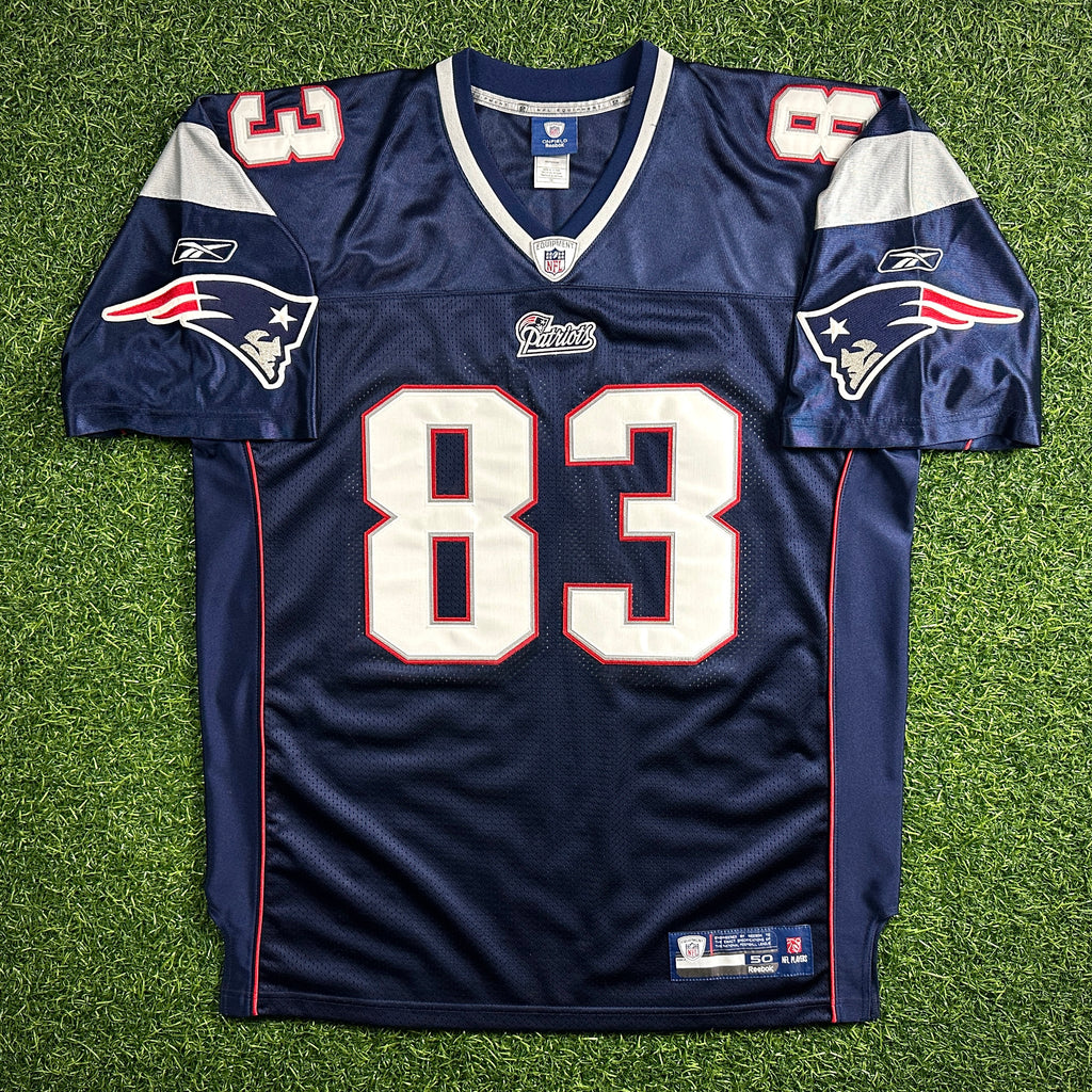 2010 Reebok NFL Authentic Jersey New England Patriots Wes Welker Sz. 50 Vintage