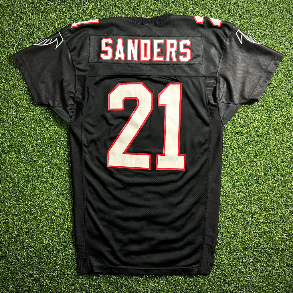 1992 Champion NFL Authentic Jersey Atlanta Falcons Deion Sanders Sz. L Vintage
