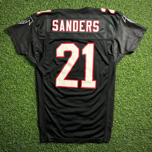 1992 Champion NFL Authentic Jersey Atlanta Falcons Deion Sanders Sz. L Vintage