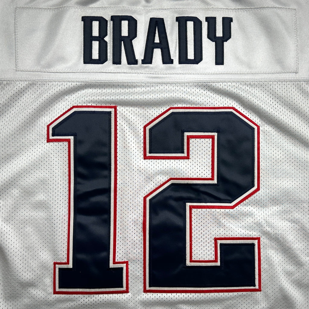 2007 Reebok NFL Authentic Jersey New England Patriots Tom Brady Sz. 52 Vintage MVP