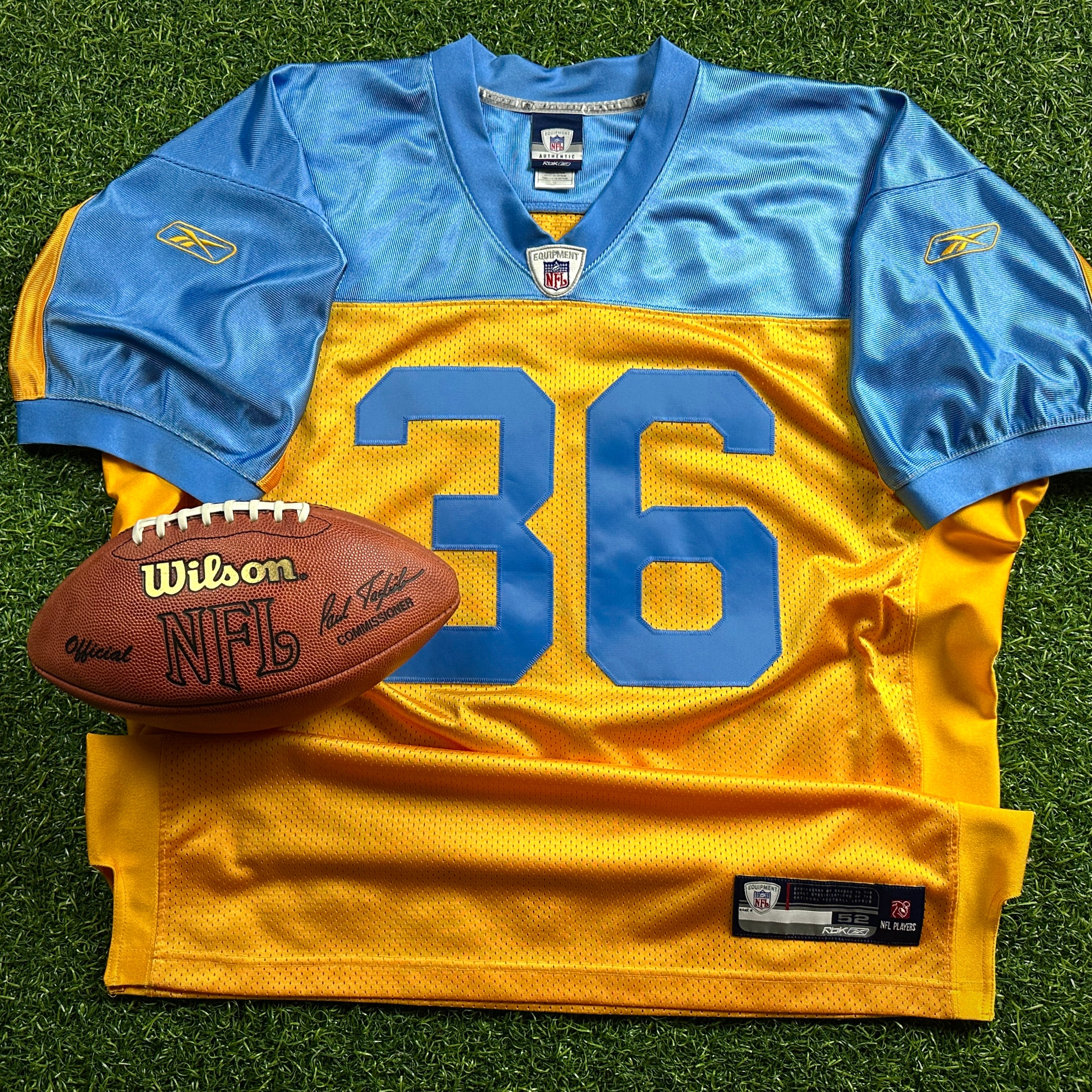 2007 Reebok NFL Authentic Jersey Philadelphia Eagles Brian Westbrook 52 Yellow