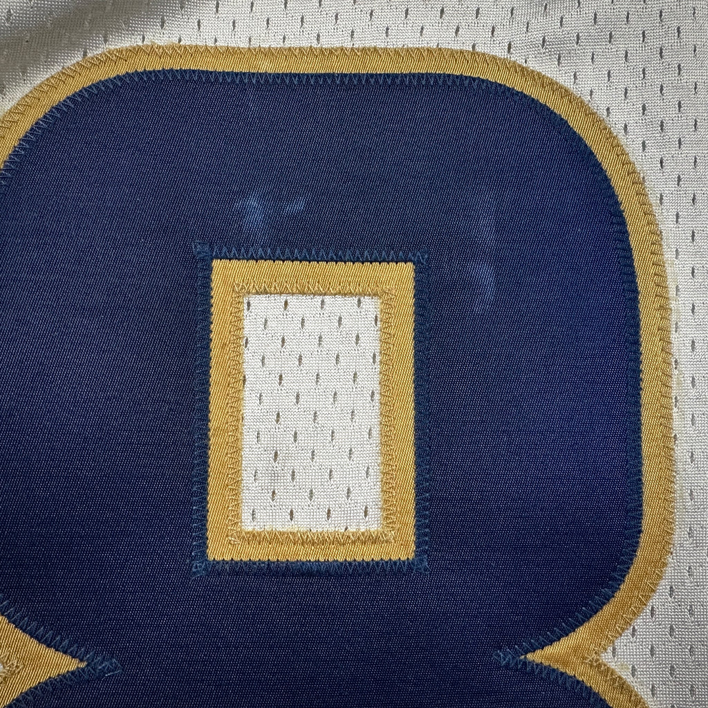 2003 Reebok NFL Game-Used Rookie Jersey St. Louis Rams Mike Furrey Sz. 44 Repairs