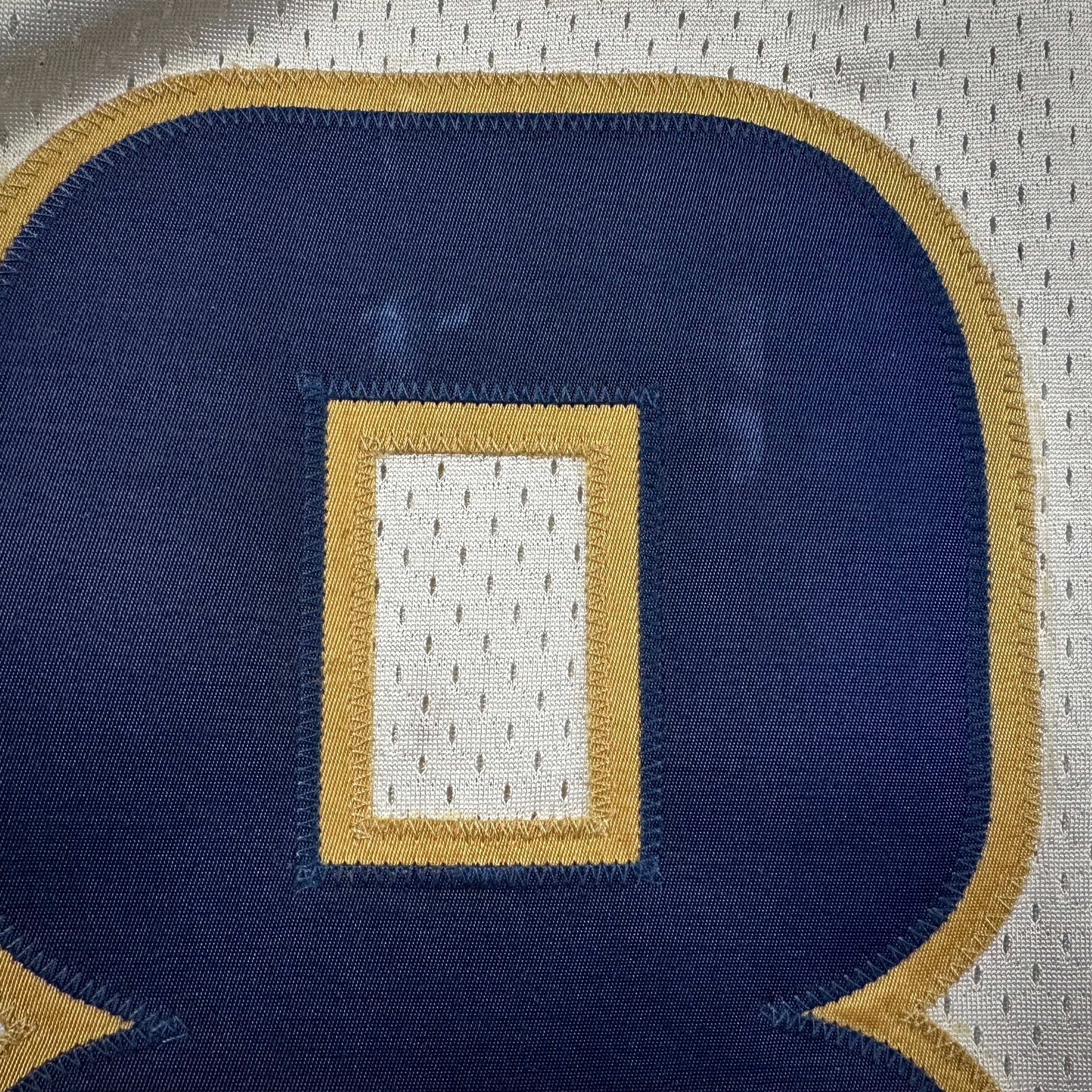 2003 Reebok NFL Game-Used Rookie Jersey St. Louis Rams Mike Furrey Sz. 44 Repairs
