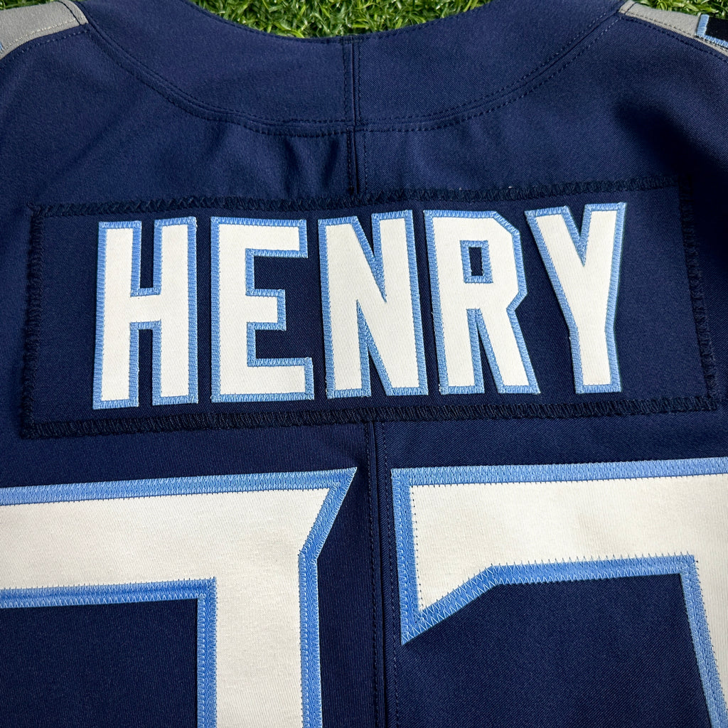 2021 Nike NFL Authentic Jersey Tennessee Titans Derrick Henry Autograph JSA