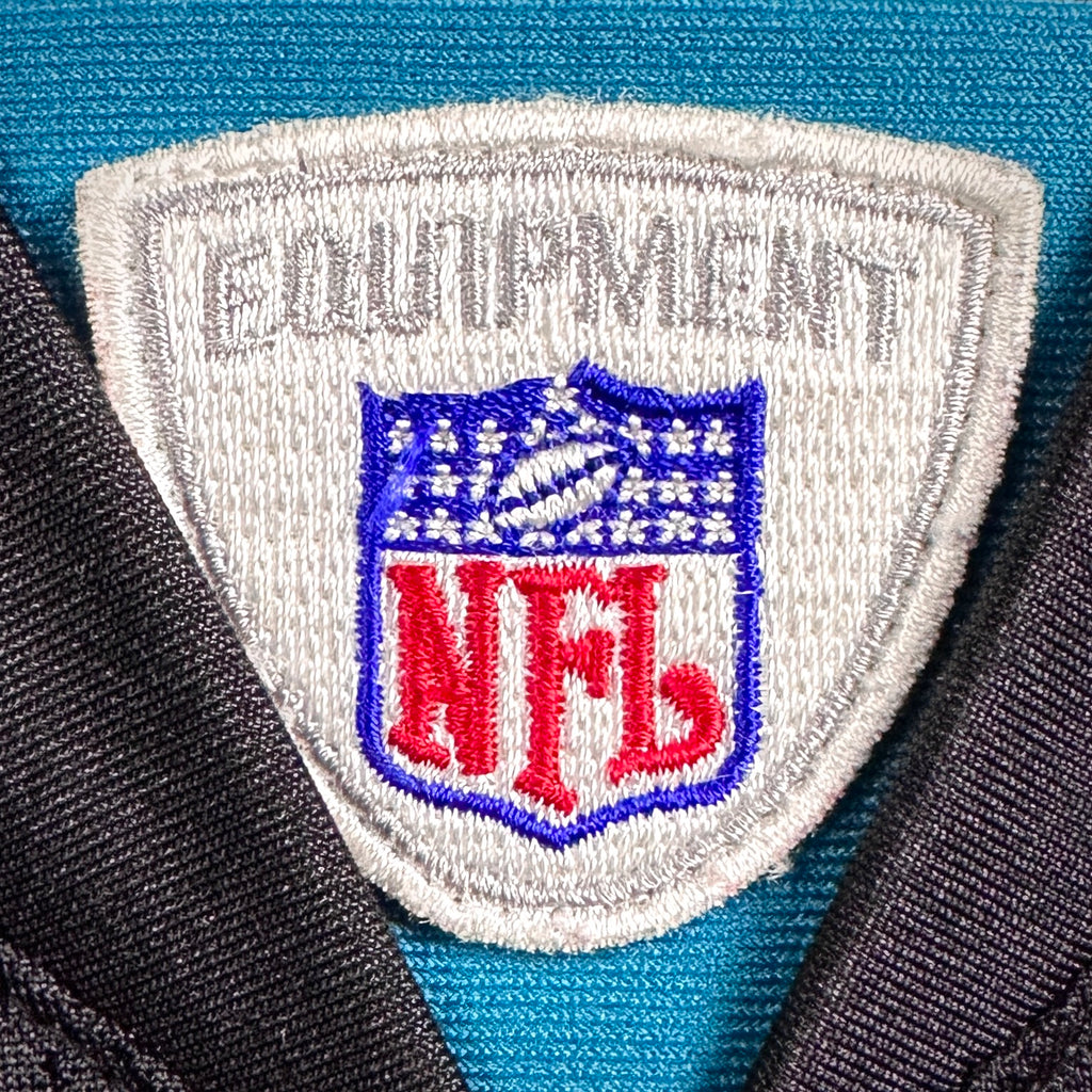2005 Reebok NFL Authentic Jersey Jacksonville Jaguars Byron Leftwich Sz 50 Black