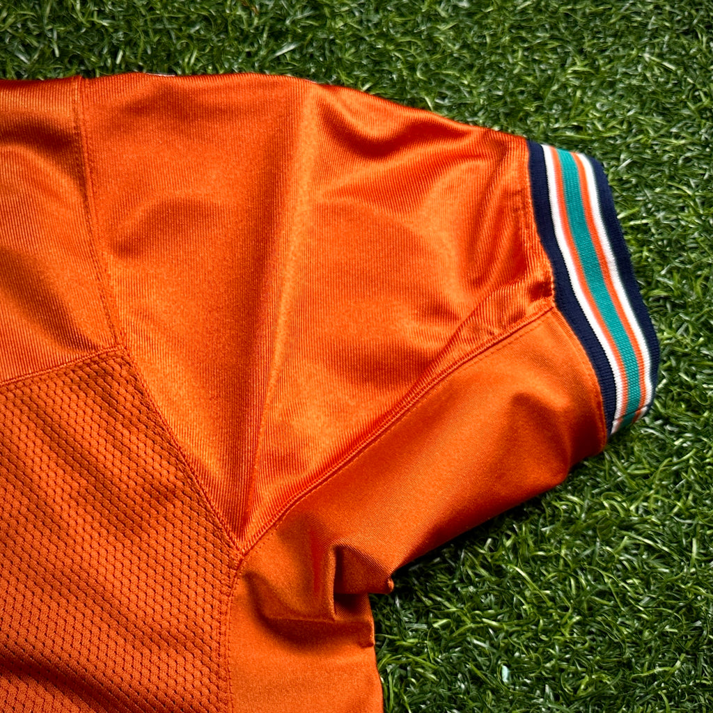 2005 Reebok NFL Authentic Jersey Miami Dolphins Ricky Williams Sz 48 Orange Alt