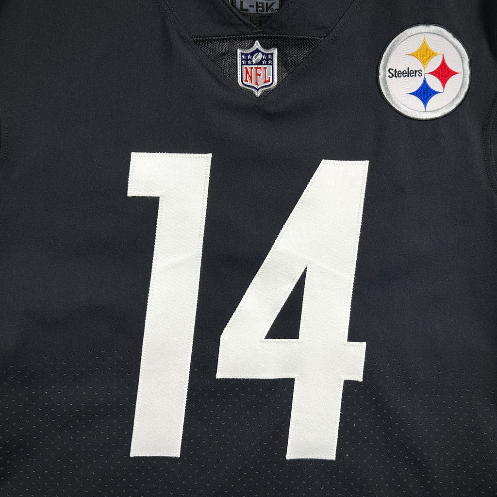 2022 Nike NFL Team Issued Game Jersey Pittsburgh Steelers George Pickens Rookie Sz. 38 L-BK
