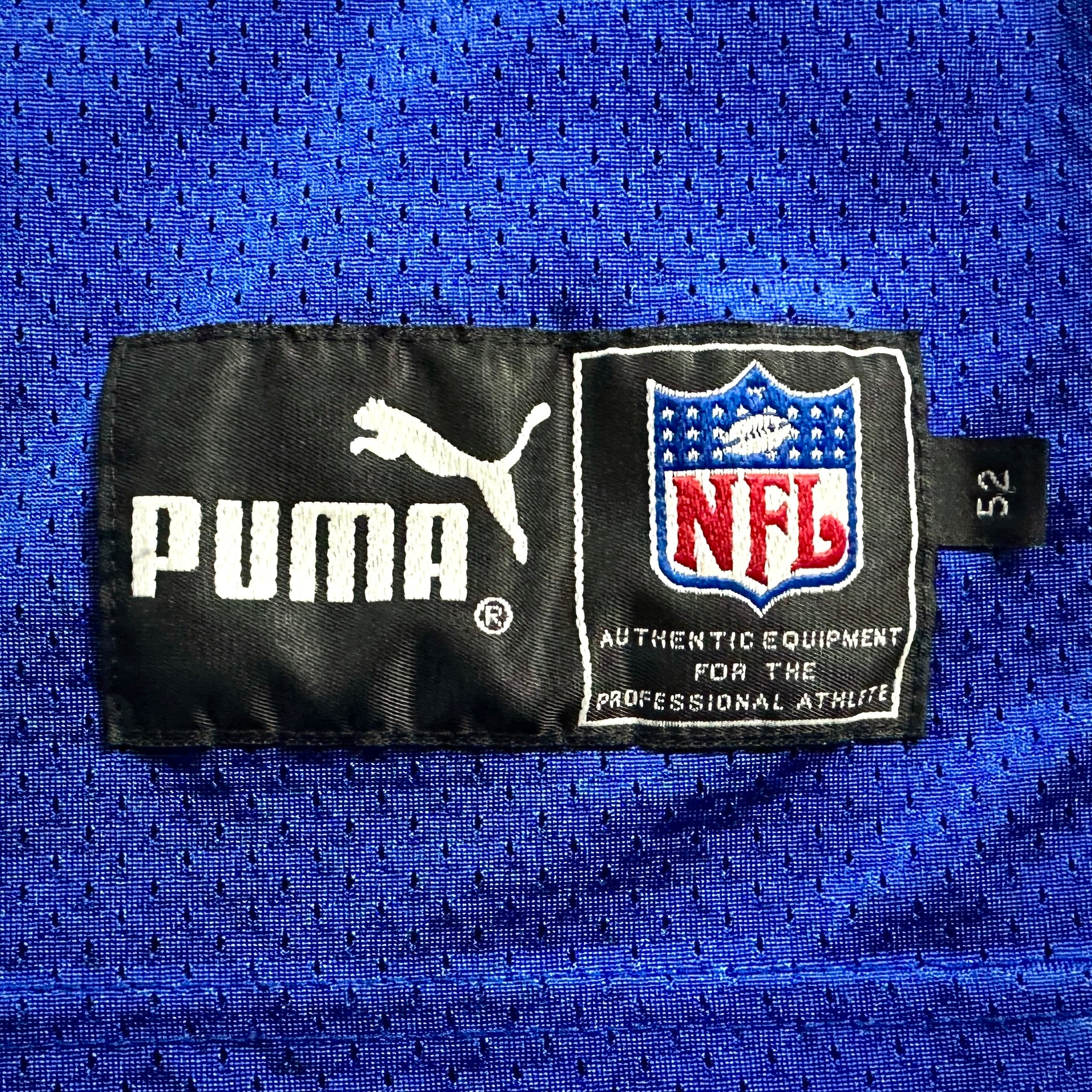 2000 Puma NFL Authentic Jersey Indianapolis Colts Peyton Manning Sz. 52 Vintage
