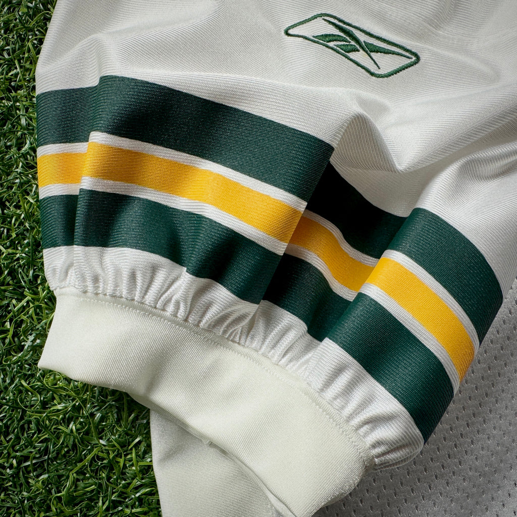 New! 2002 Reebok NFL Authentic Jersey Green Bay Packers Brett Favre Sz. 50 White NWT Vintage