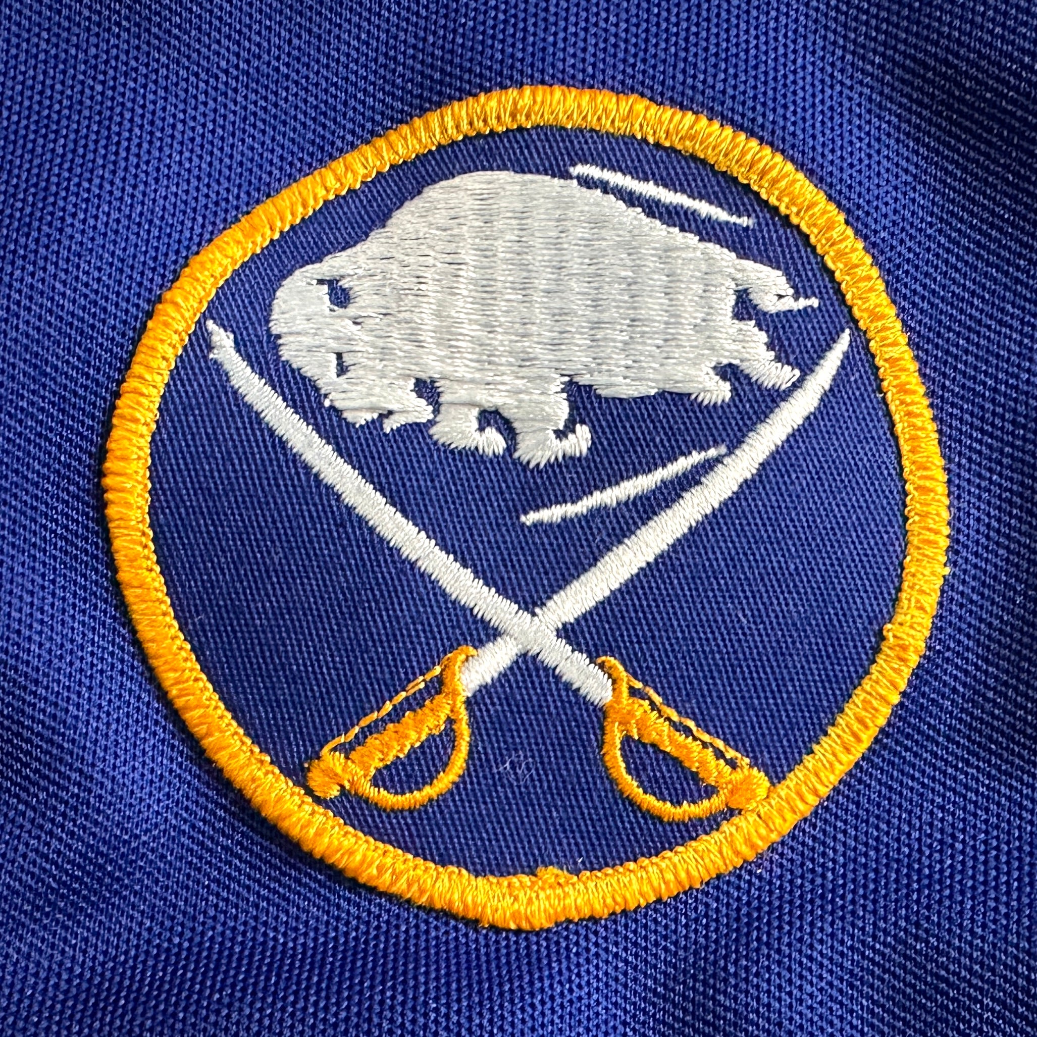 1987 CCM NHL Center Ice Authentic Jersey Buffalo Sabres Mike Foligno 52 Vintage