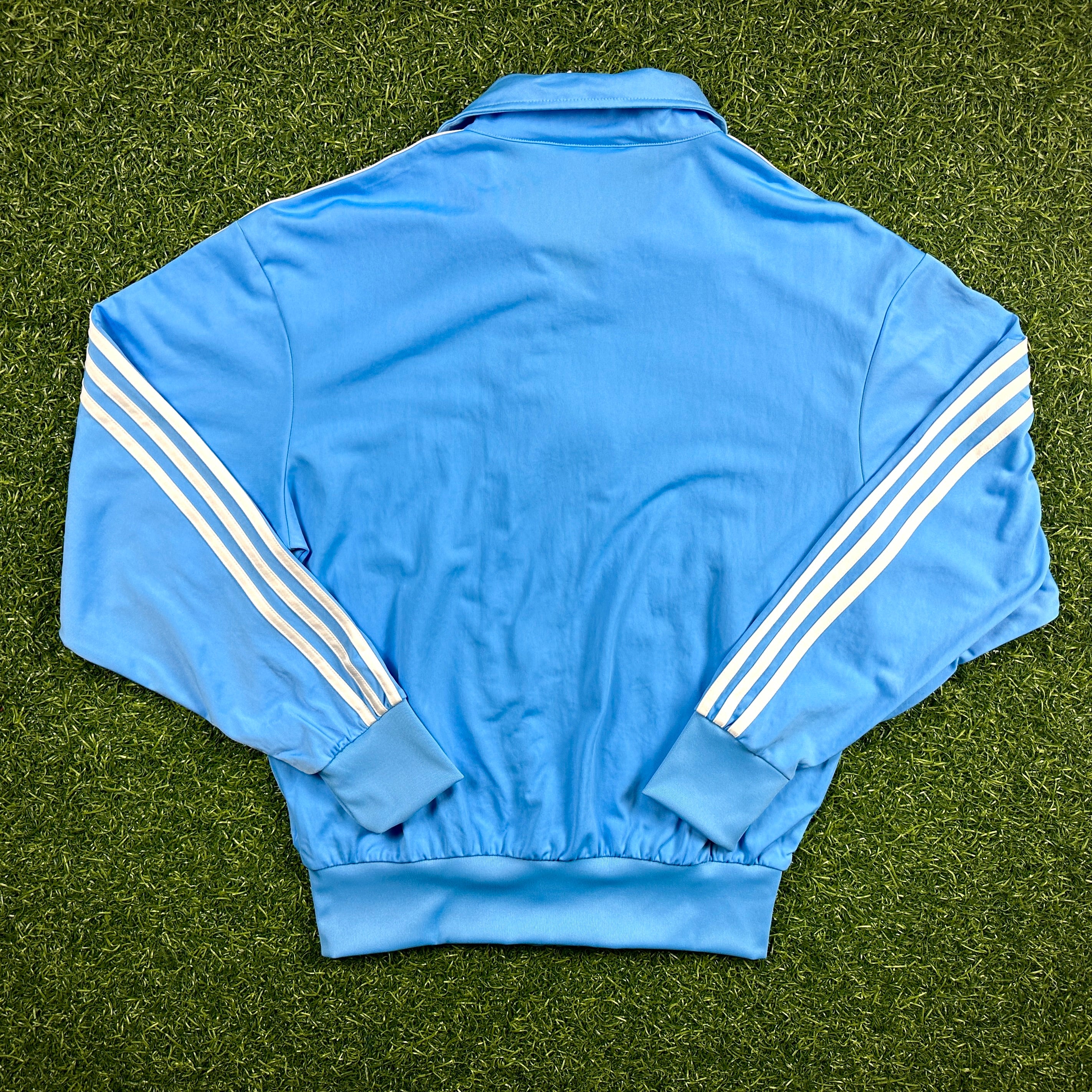 New! Adidas Firebird Track Jacket Men’s Sz. S Blue Burst Trefoil Vintage NWT