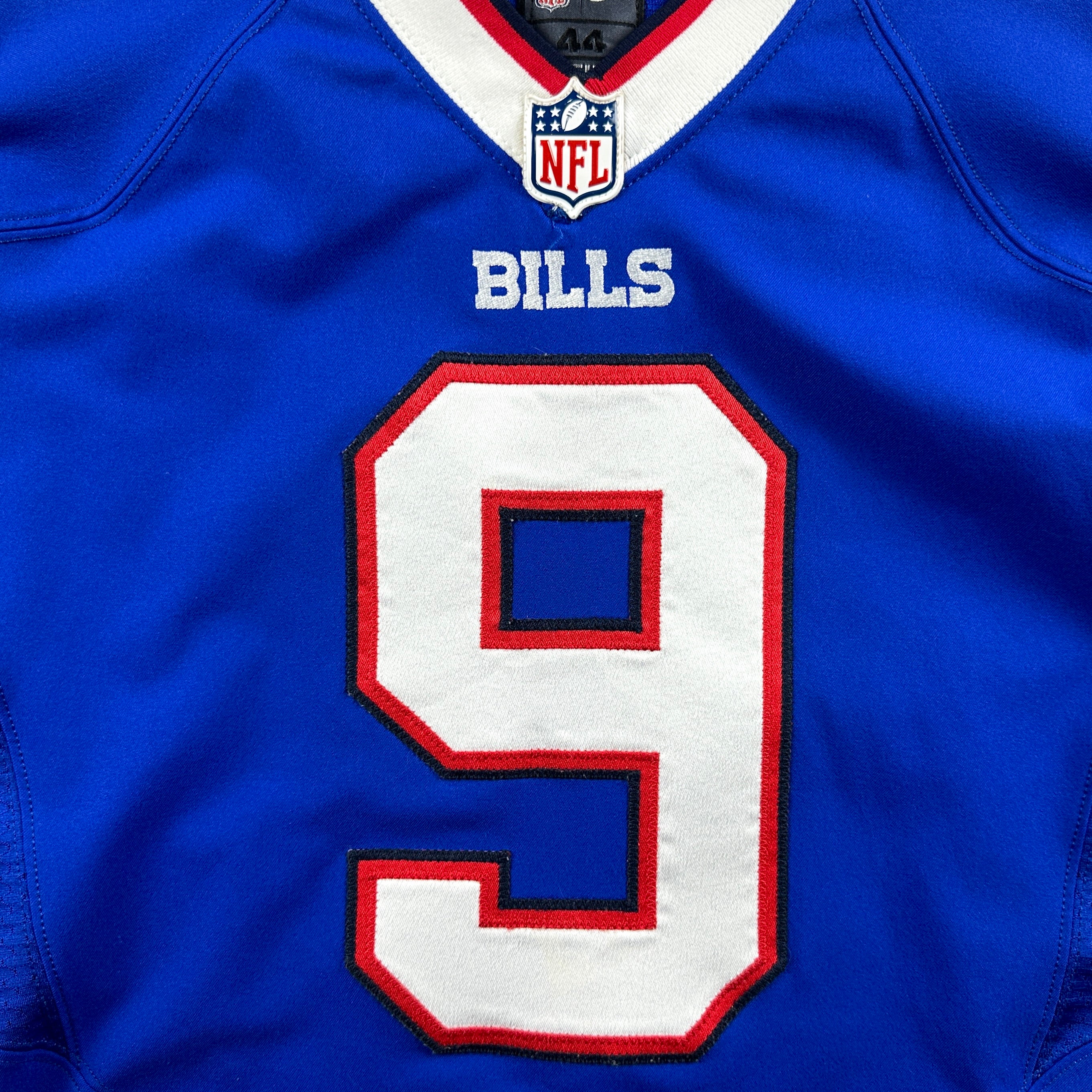2013 Nike NFL Game-Used Jersey Buffalo Bills Rian Lindell Sz. 44