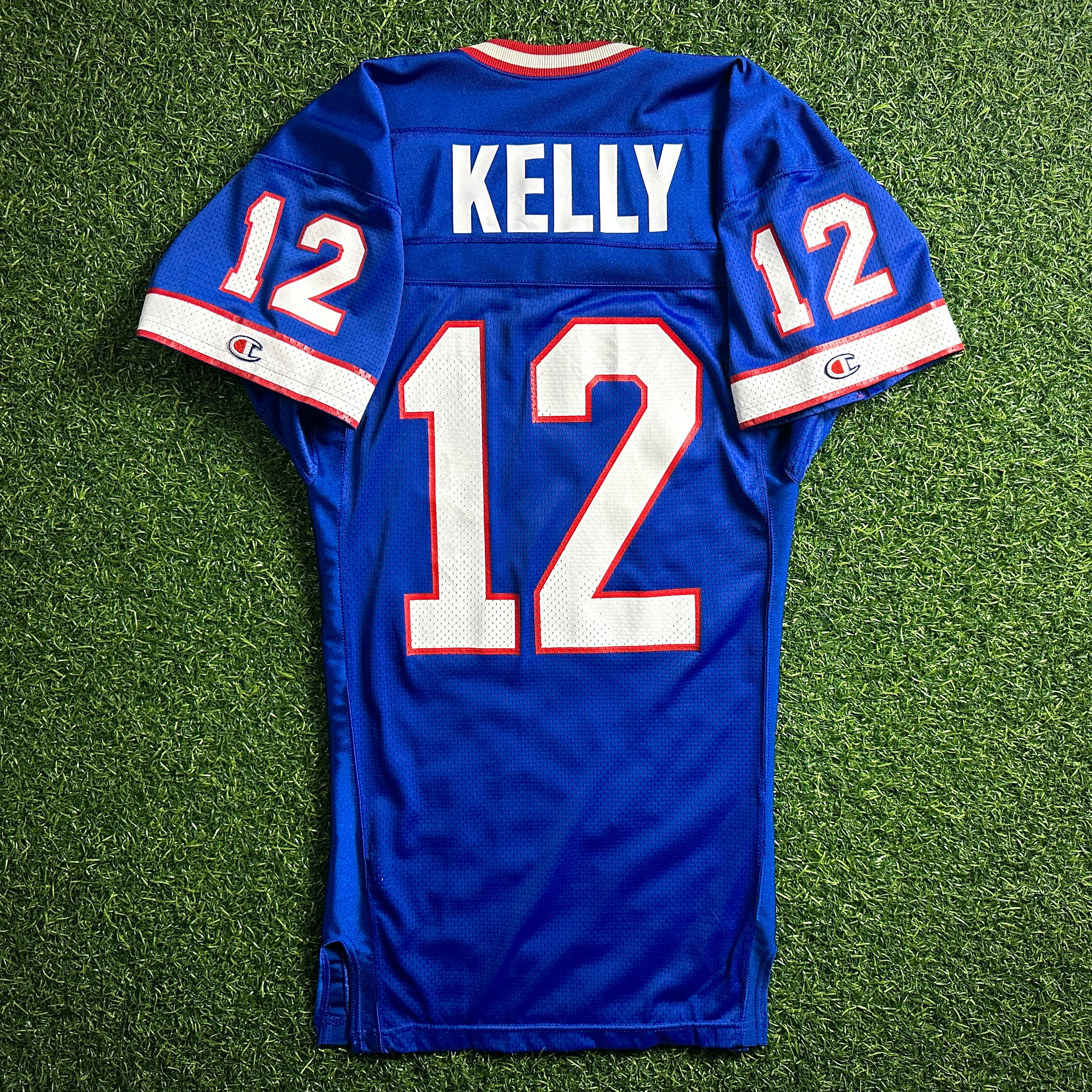 1995 Champion NFL Pro Line Authentic Jersey Buffalo Bills Jim Kelly Sz. 40