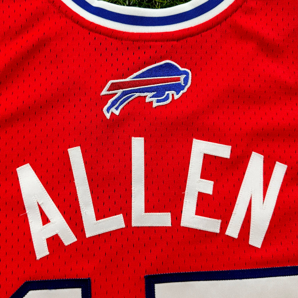 Mitchell & Ness NFL Authentic Buffalo Bills Custom Basketball Jersey Josh Allen Sz. 2XL