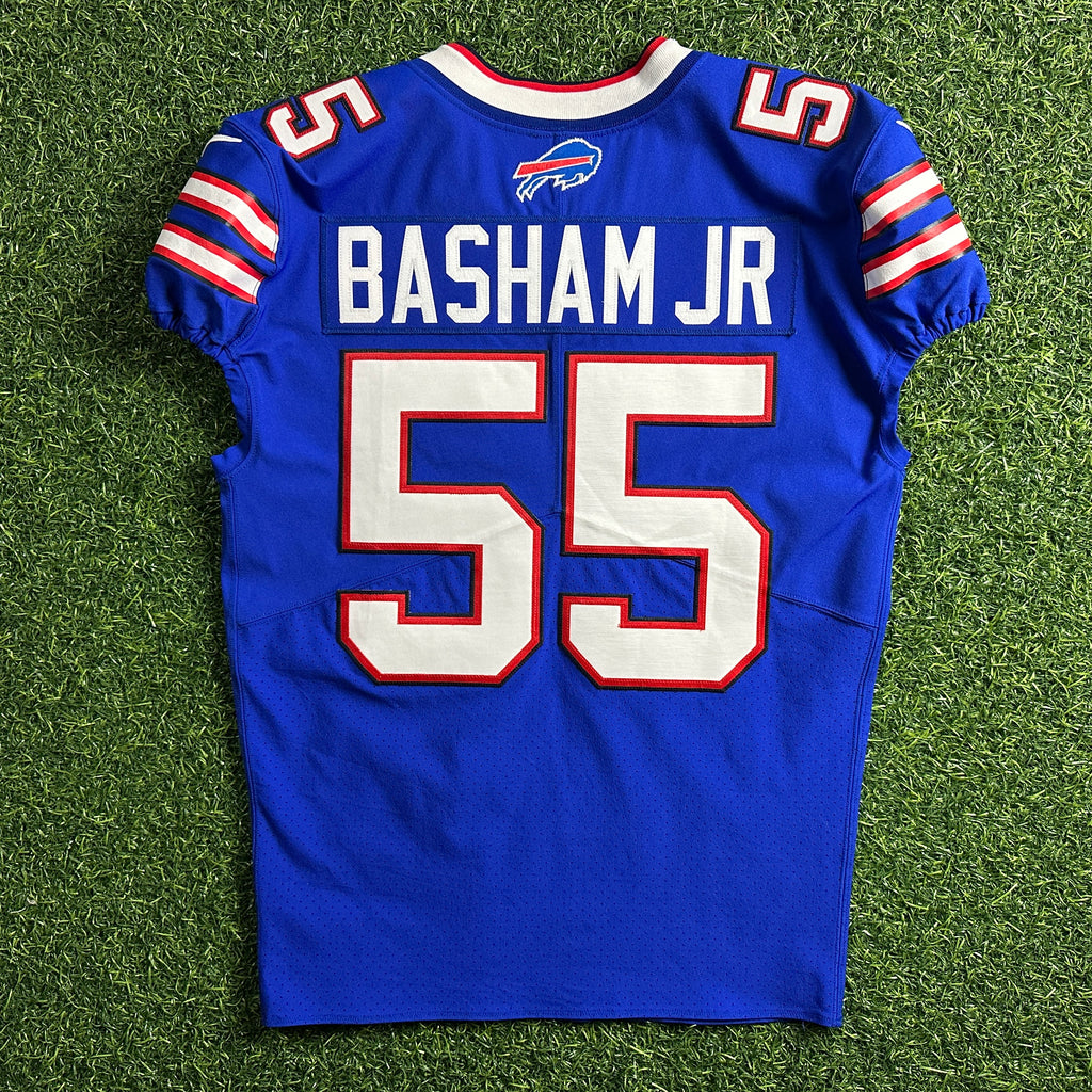 2022 Nike NFL Game-Issued Jersey Buffalo Bills Boogie Basham Sz. 44 Team COA