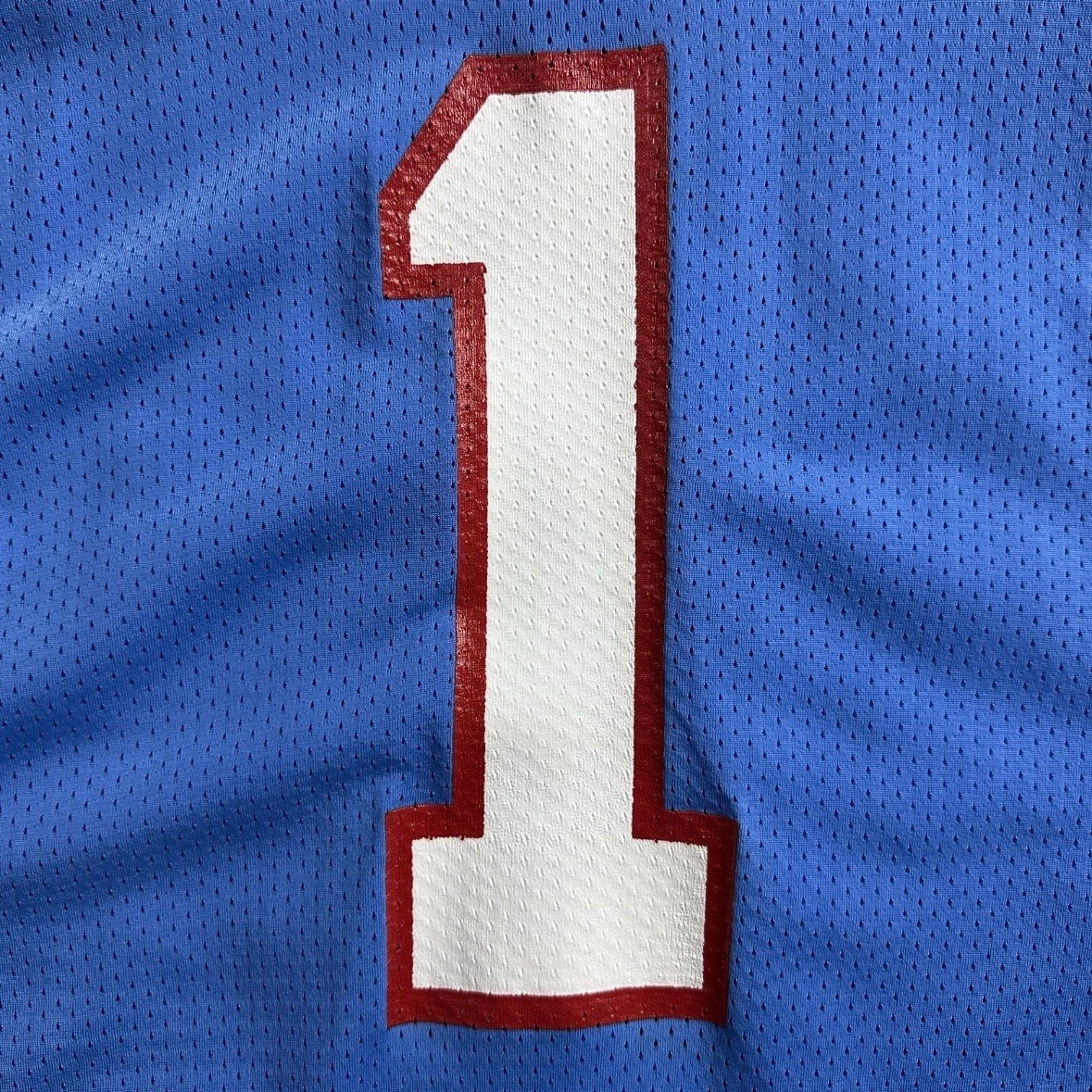 1991 Russell NFL Team Issued Game Jersey Houston Oilers Warren Moon Sz. 42 HOF