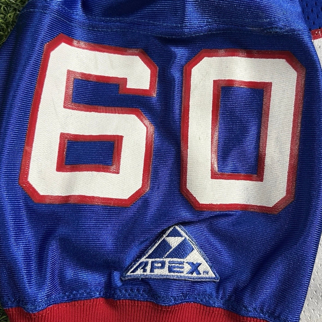 1994 Apex NFL Game Used Rookie Jersey New York Giants Jason Winrow 48 Ohio State